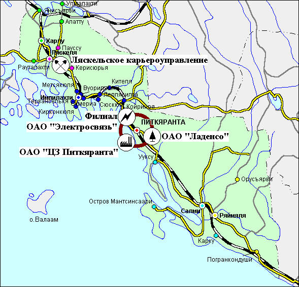 Карта петрозаводск питкярантская 30